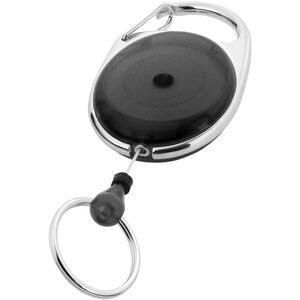 Bullet Gerlos Roller Clip Key Chain / Solid Black